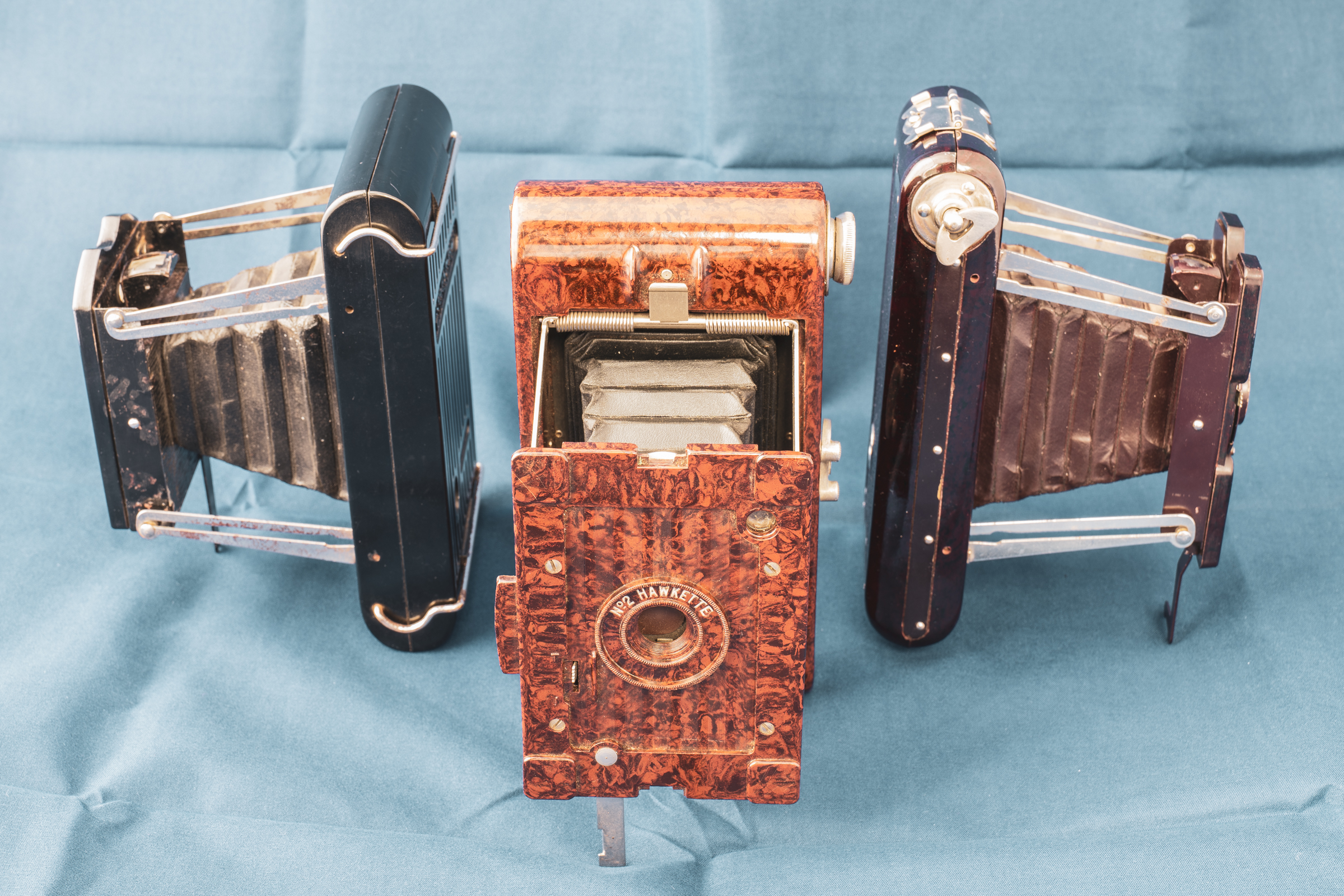 Kodak Hawkette No.2 in the centre